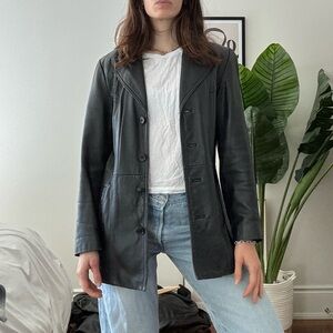 Danier Leather blazer jacket